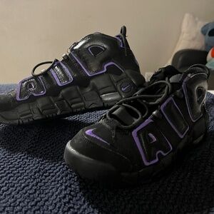 NIKE AIR MORE UPTEMPO MID BLACK